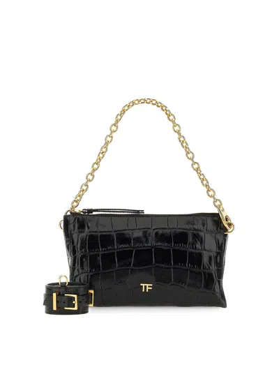 TOM FORD BOLSO CLUTCH - NEGRO