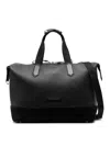 Tom Ford Black Leather Bag In Black