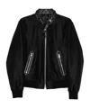 Tom Ford Bomber Jacket In Black
