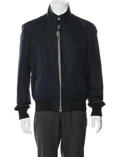 Pre-owned Tom Ford Bomber Jacket In Black