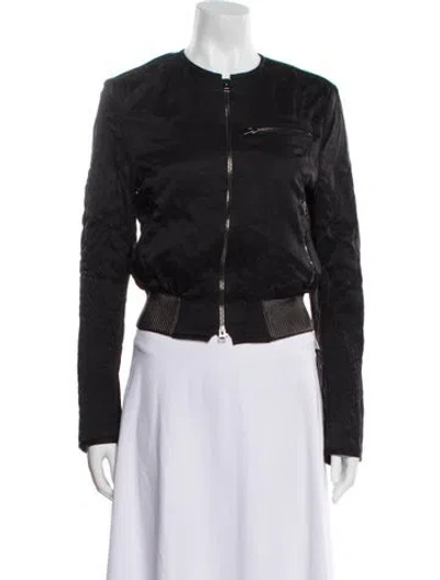 Pre-owned Tom Ford Bomber Jacket In Black