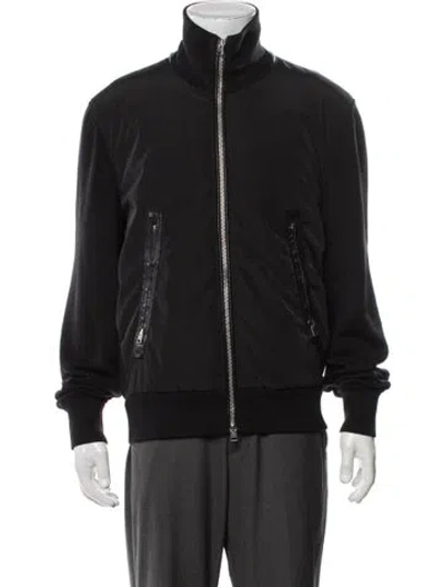 Pre-owned Tom Ford Bomber Jacket In Black
