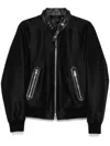 Tom Ford Bomber Jacket In Black