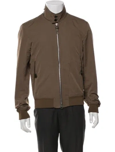 Pre-owned Tom Ford Bomber Jacket In Brown