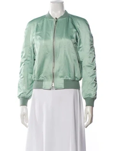 Pre-owned Tom Ford Bomber Jacket In Green