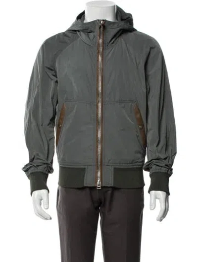 Pre-owned Tom Ford Bomber Jacket In Green