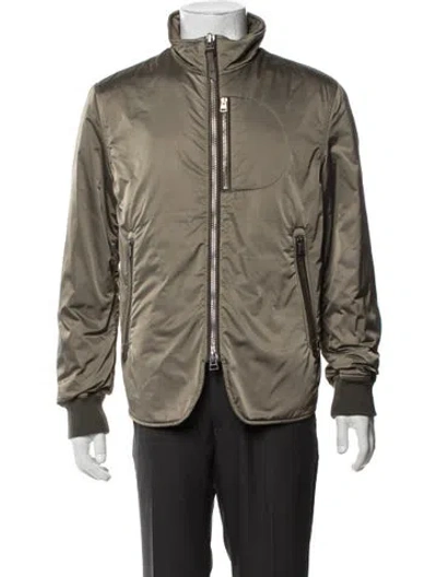 Pre-owned Tom Ford Bomber Jacket In Green