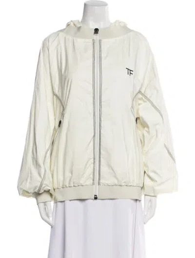 Pre-owned Tom Ford Bomber Jacket In Neutral
