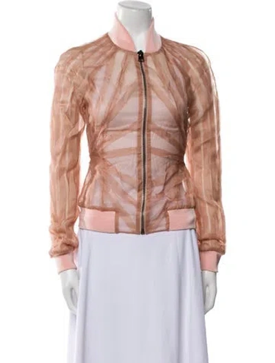 Pre-owned Tom Ford Bomber Jacket In Pink