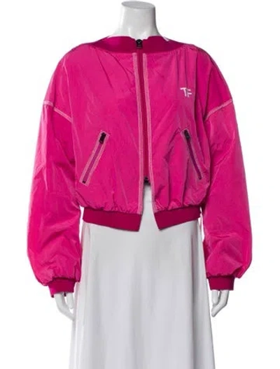 Pre-owned Tom Ford Bomber Jacket In Pink