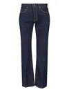 Tom Ford Contrast-stitching Straight-leg Jeans In Blue