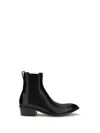 Tom Ford Chelsea Boots With Pointed Toe And Block Heel In Black
