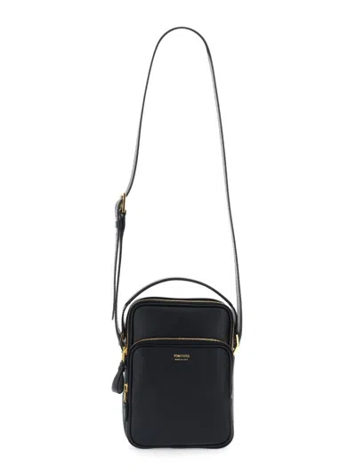 Tom Ford Borsa Messenger In Black