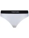 Tom Ford Briefs With Logo In White
