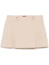 Tom Ford Bouclé Mini Skirt In Pink