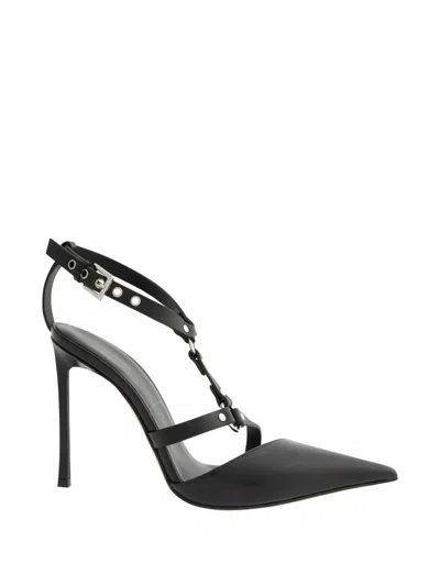 Tom Ford Bound Stud-embellished Leather Pumps In Black