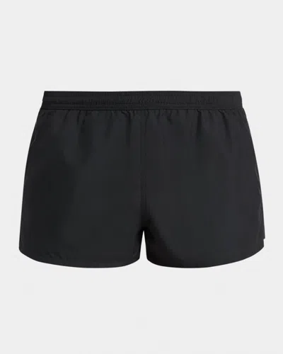 Tom Ford Boutique Light Poplin Solid Swim Shorts In Black