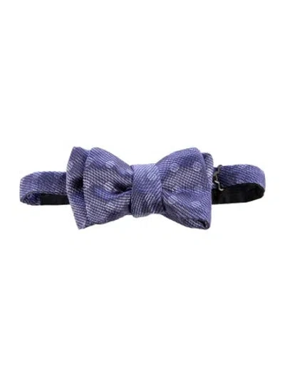 Pre-owned Tom Ford Bow Tie In Blue