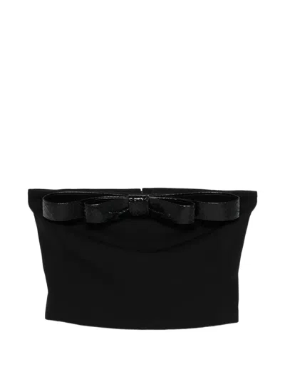Tom Ford Bow Top In Black