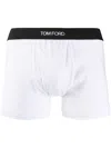 Tom Ford Logo Print Cotton Trunks