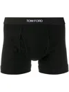 Tom Ford Cotton Blend Boxer Briefs In Black