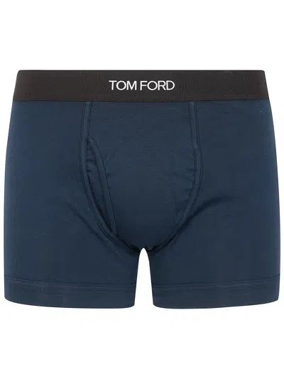 Tom Ford Boxer Brief In Blue