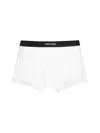 Tom Ford Logo Waistband Boxer Brief In White