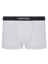 Tom Ford Boxer Con Logo In White