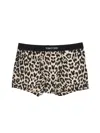 Tom Ford Boxer Shorts With Animal Pattern In Multicolour