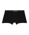 Tom Ford Cotton Blend Boxer Briefs In Black