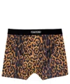 Tom Ford All-over Printed Boxers In Multicolor