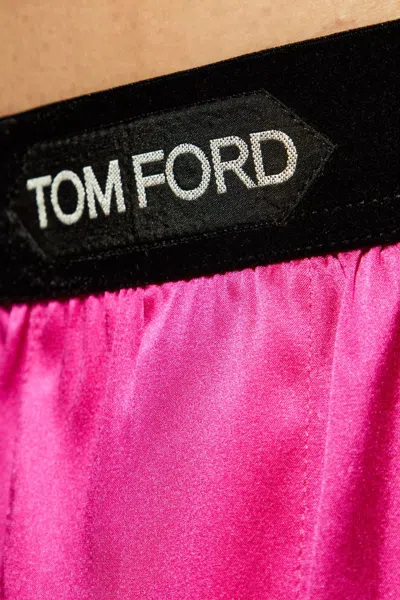 Tom Ford Boxer Shorts With Logo - Pink