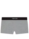 Tom Ford Boxers With Logo In Gray