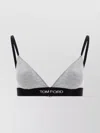 Tom Ford Logo-underband Cashmere Triangle Bra