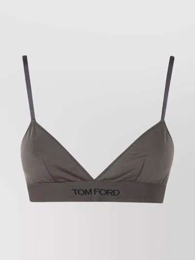 TOM FORD BRA WITH ADJUSTABLE STRAPS AND ELASTIC BAND