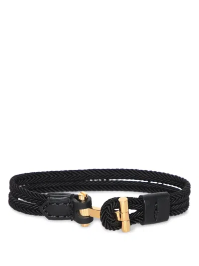 Tom Ford Bracelets And Rings In Black