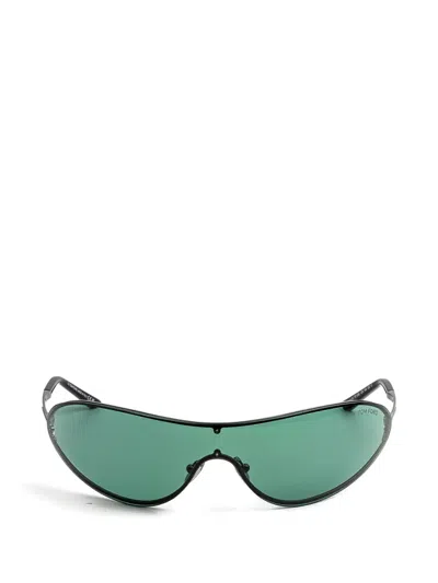 Tom Ford Brady-02 Geometric-frame Sunglasses In Green