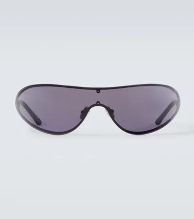 Tom Ford Brady-02 Shield Sunglasses In Purple