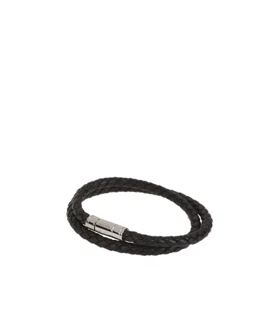 Tom Ford Braided Bracelet In Black