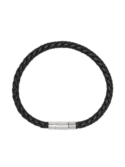 Tom Ford Braided Bracelet In Black