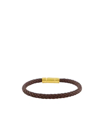 Tom Ford Braided Bracelet In Yellow