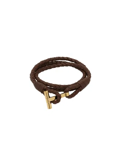 TOM FORD BRAIDED DESIGN BRACELET