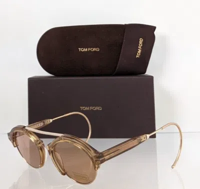 Pre-owned Tom Ford Brand Authentic  Sunglasses 631 45e Ft Tf 0631 In Beige