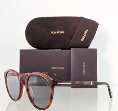 Pre-owned Tom Ford Brand Authentic  Sunglasses Ft Tf 1021 53e Elton Tf1021 51mm In Gray