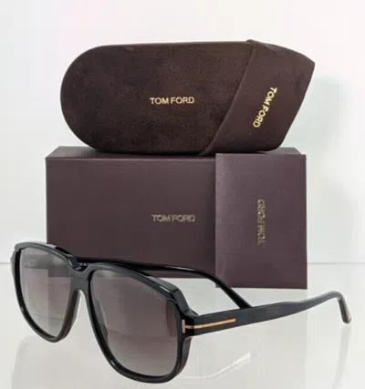 Pre-owned Tom Ford Brand Authentic  Sunglasses Ft Tf 1024 01b Anton Tf1024 59mm In Brown