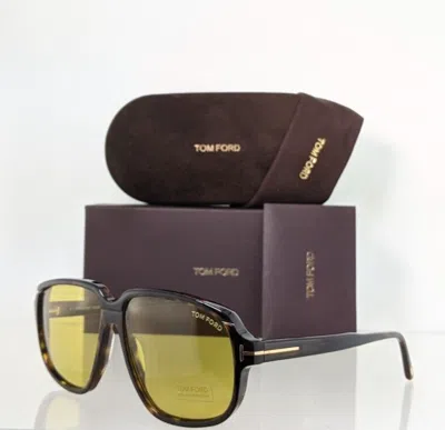 Pre-owned Tom Ford Brand Authentic  Sunglasses Ft Tf 1024 52e Anton Tf1024 59mm In Yellow