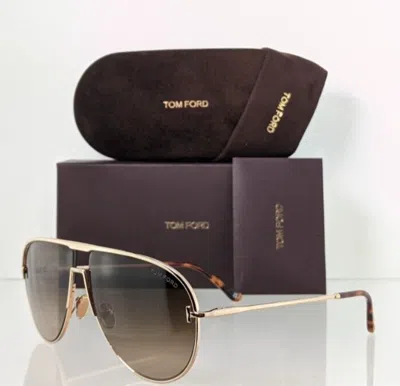 Pre-owned Tom Ford Brand Authentic  Sunglasses Ft Tf 294 28f Theo Tf0294 60mm In Brown