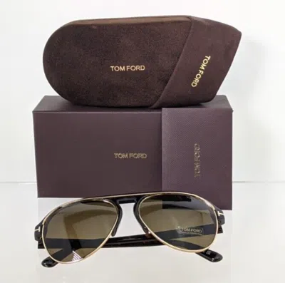 Pre-owned Tom Ford Brand Authentic  Sunglasses Ft Tf 929 52j Marshall Tf0929 58mm In Brown
