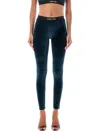 Tom Ford Dark Green Viscose Pants In Green