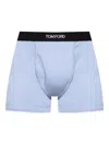 Tom Ford Branded-waistband Boxers In Purple